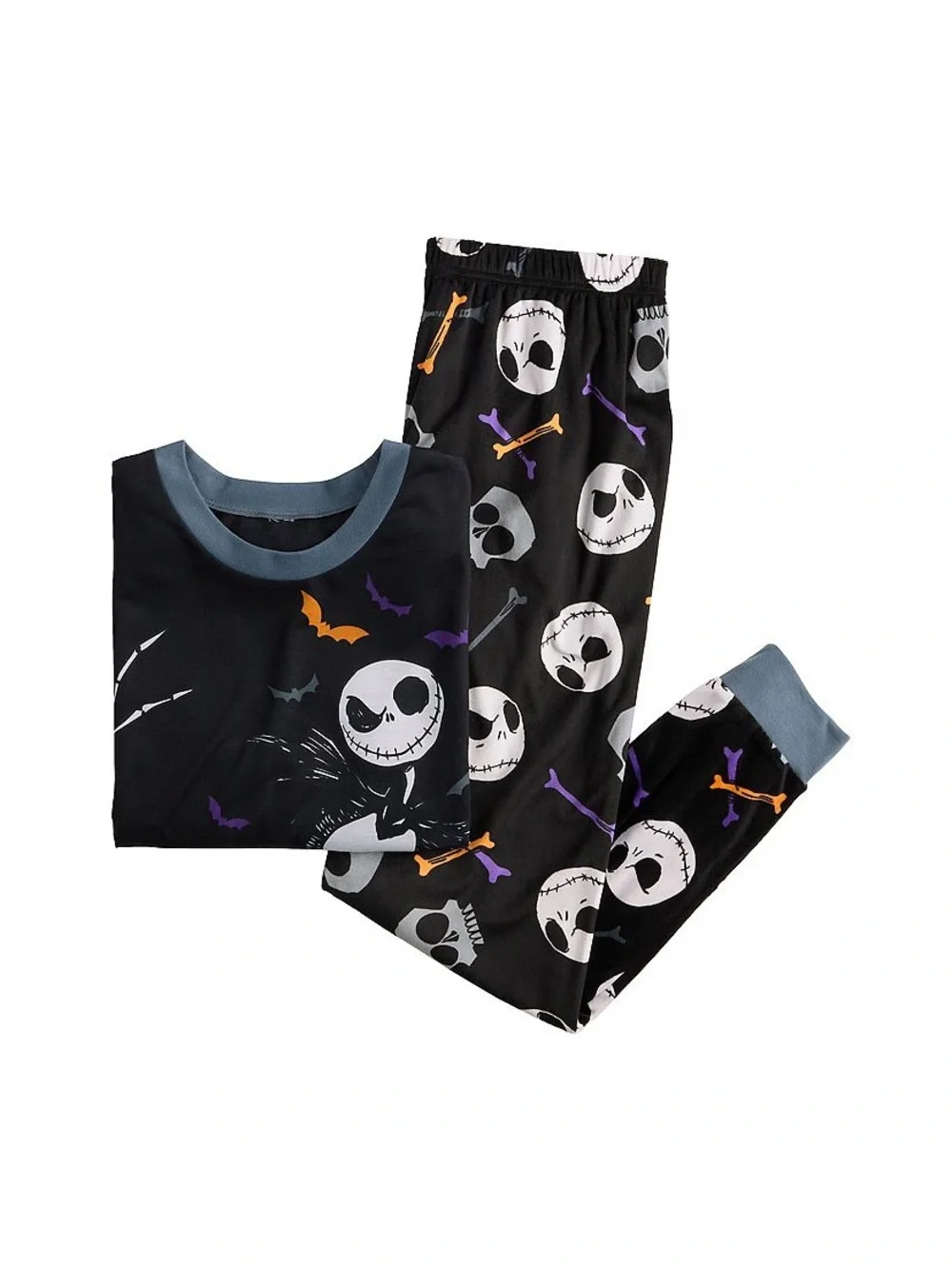 NWT. DISNEY Nightmare Before Christmas Women’s 2 Piece Pajama Set - Picture 2 of 6